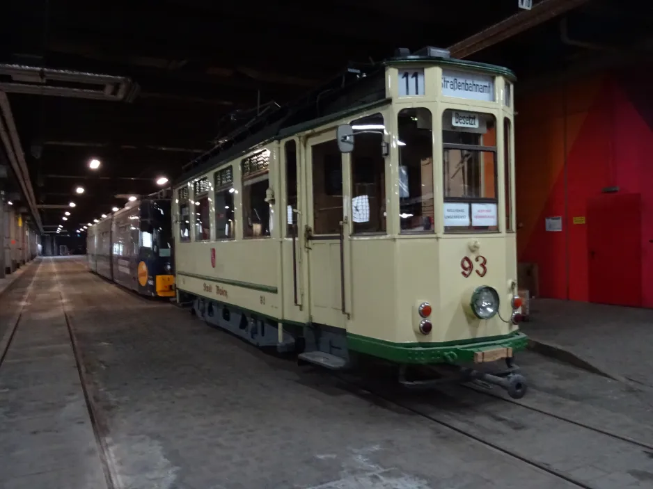 Mainz Museumswagen 93 innen Kreyßigstraße (2024)