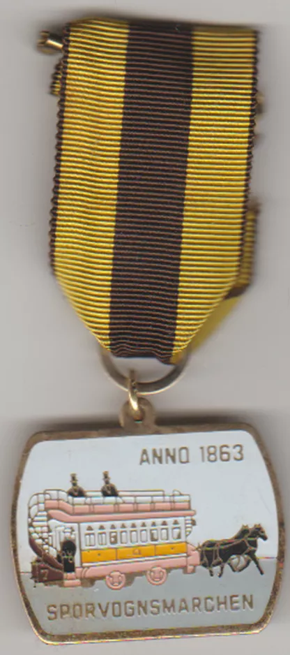 Medaille: Anno 1863 Sporvognsmarchen (1992)