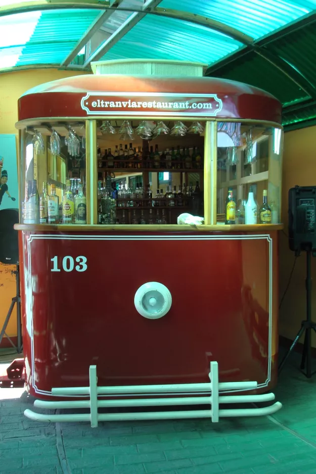 Modellstraßenbahn: Modell 1: 1 des Wagens Nr. 103
(2013)