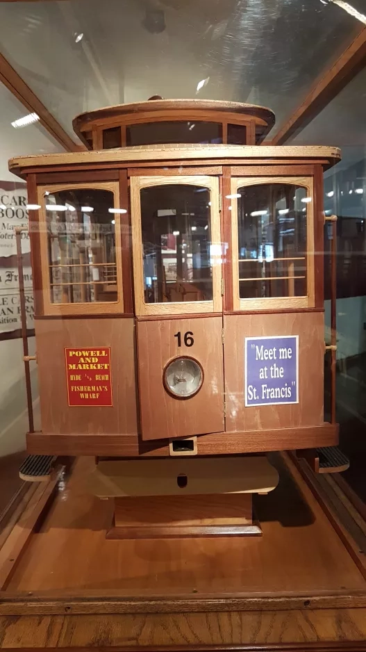 Modellstraßenbahn: Modell der Seilbahn 16
(2021)