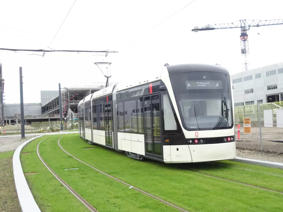 Odense Niederflurgelenkwagen 11 "Hjemkomsten"nah SDU Syd / Hospital Nord (2021)