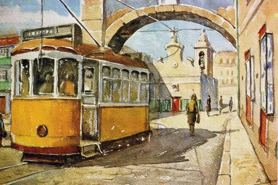 Postkarte: Arco Marquês do Alegrete
(1956)