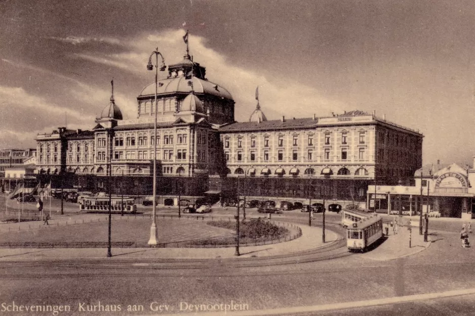 Postkarte: Den Haag vor Kurhaus (1920)