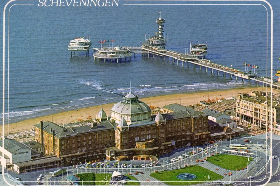 Postkarte: Den Haagnah Kurhaus (1980)