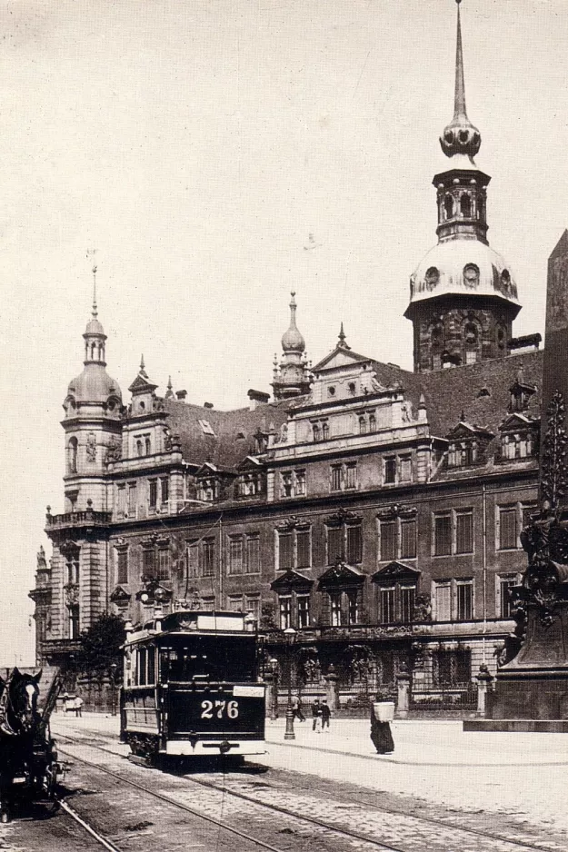 Postkarte: Dresden, Residenzschloß (1908)