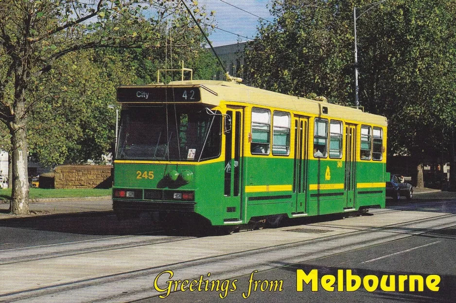 Postkarte: Greeting from Melbourne
 (1985)