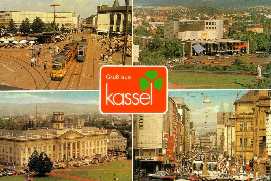 Postkarte: Gruß aus kassel
 (1970)