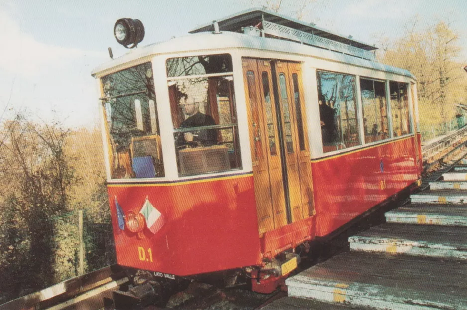 Postkarte: GTT Tranvia a Dentiera - Sassi Superga di Torino:
(1985)