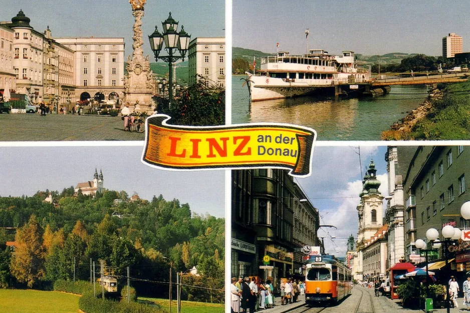 Postkarte: Linz an der Donau
 (1973)