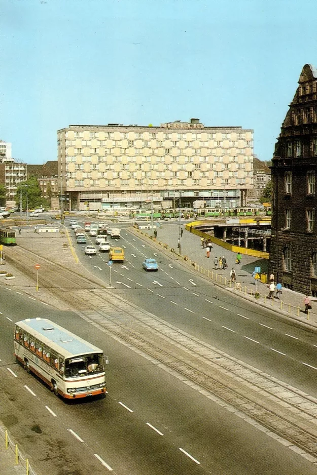 Postkarte: Posen am Rondo Kaponiera (1980)