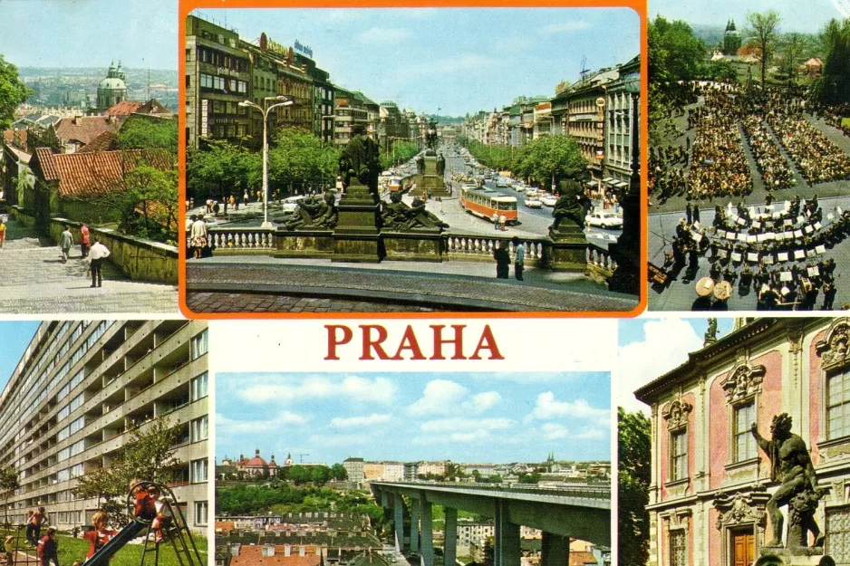 Postkarte: Praha
 (1970)