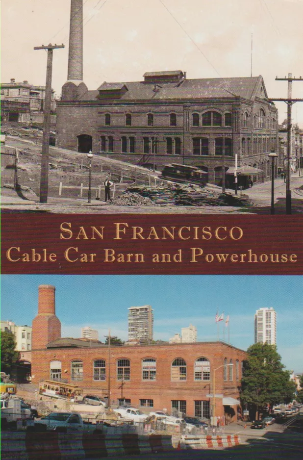 Postkarte: San Francisco  Cable Car Barn and Powerhouse (2012)