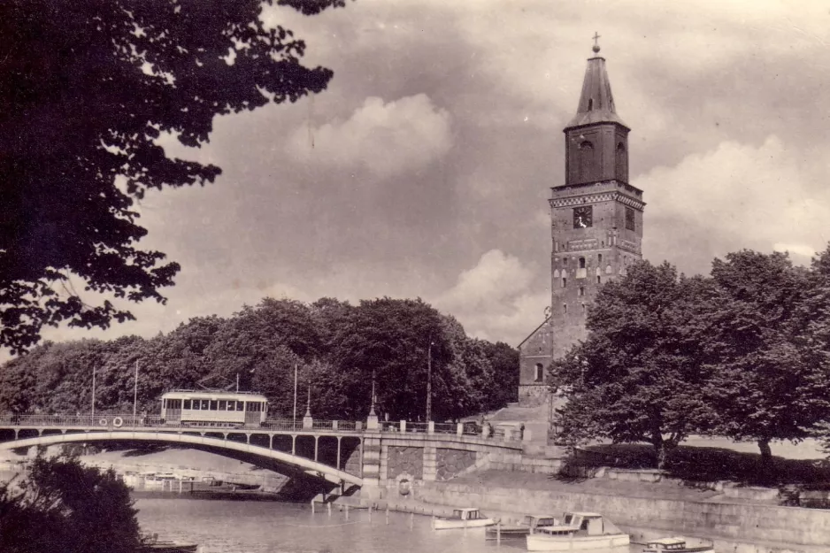 Postkarte: Turkunah Turun Tuomiokirkko/Åbo Domkyrka (1970)