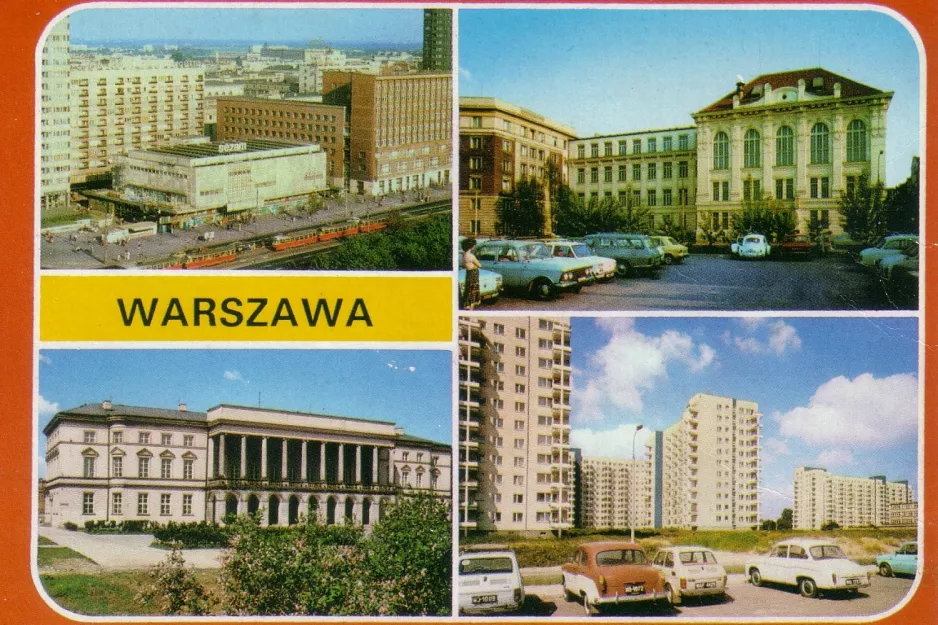 Postkarte: Warszawa
 (1983)