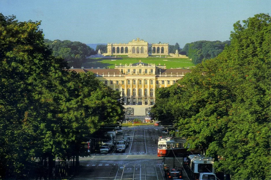 Postkarte: Wien - Schloss Schönbrunn + Gloriette
 (1998)