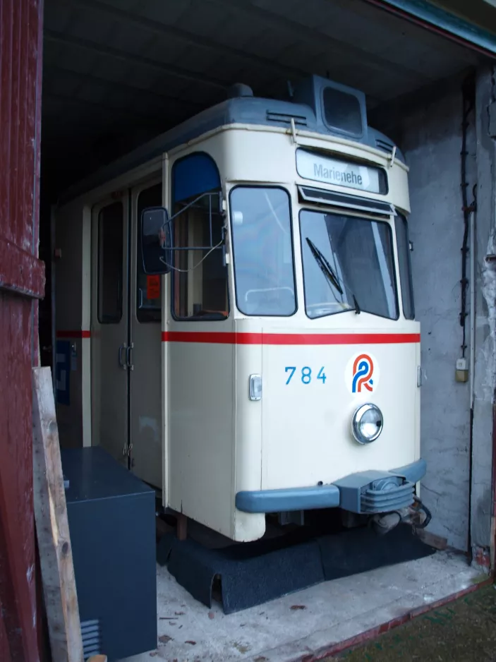 Rostock Triebwagen 784 nahe bei Jürgenshagen (2010)