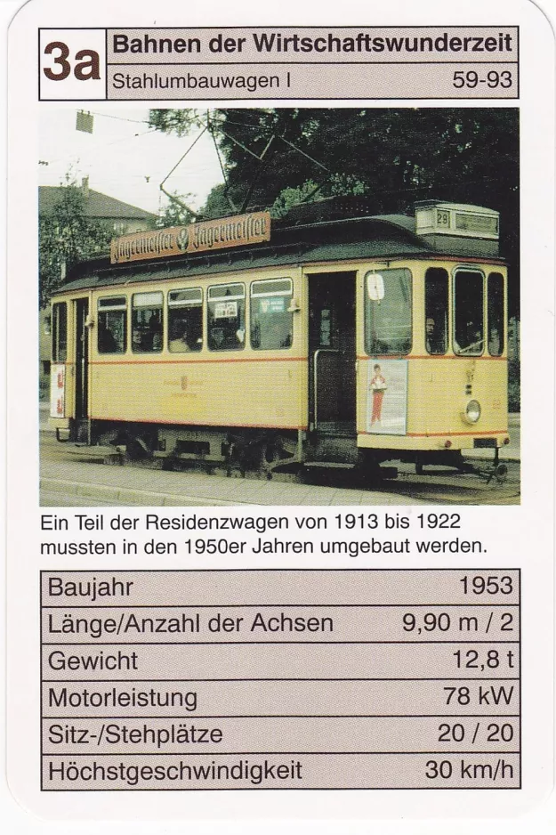 Spielkarte: 3a Bahnen der Wirtschaftswunderzeit
(2002)