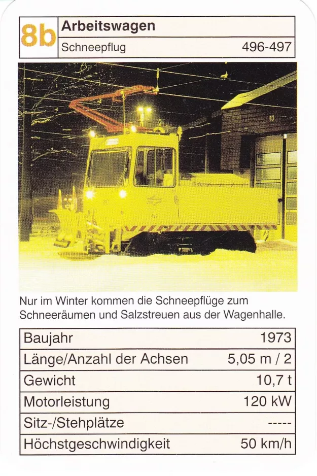 Spielkarte: 8b Arbeitswagen
(2002)