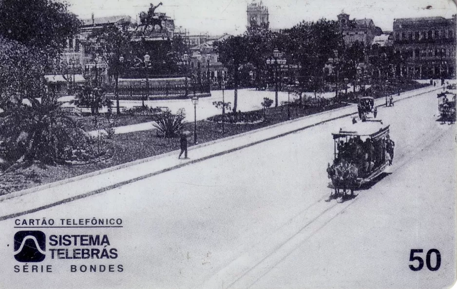 Telefonkarte: Praça Tiradestes - Antigo Largo do Rócio
(1997)