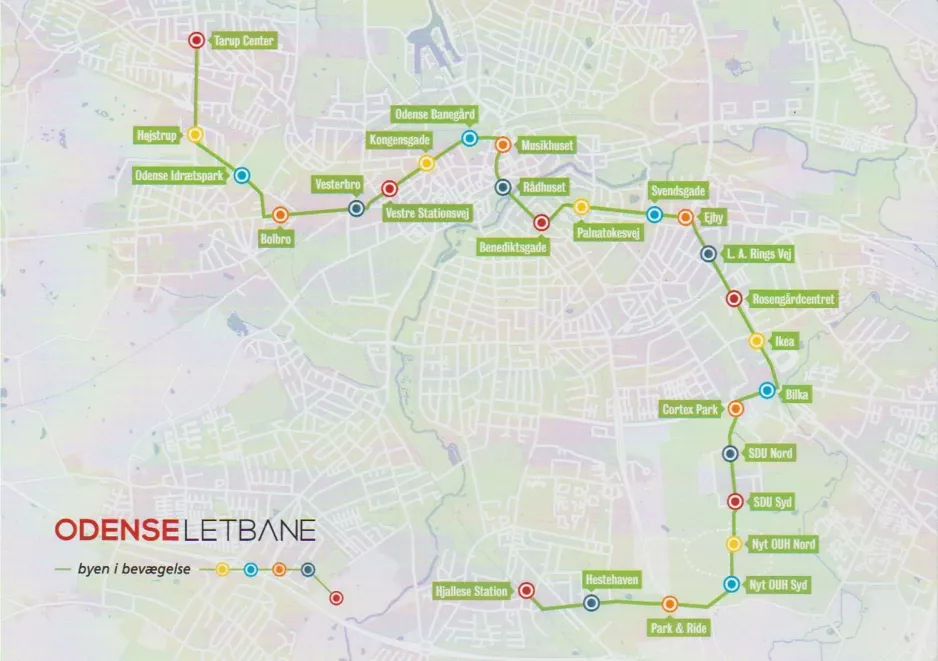 Zeichnung: Odense , die Rückseite (2017)