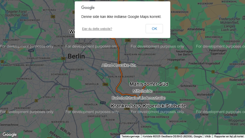 Berlin Straßenbahnlinie 27: Weißensee Pasedagplatz - Mahlsdorfer-Süd Linienkarte