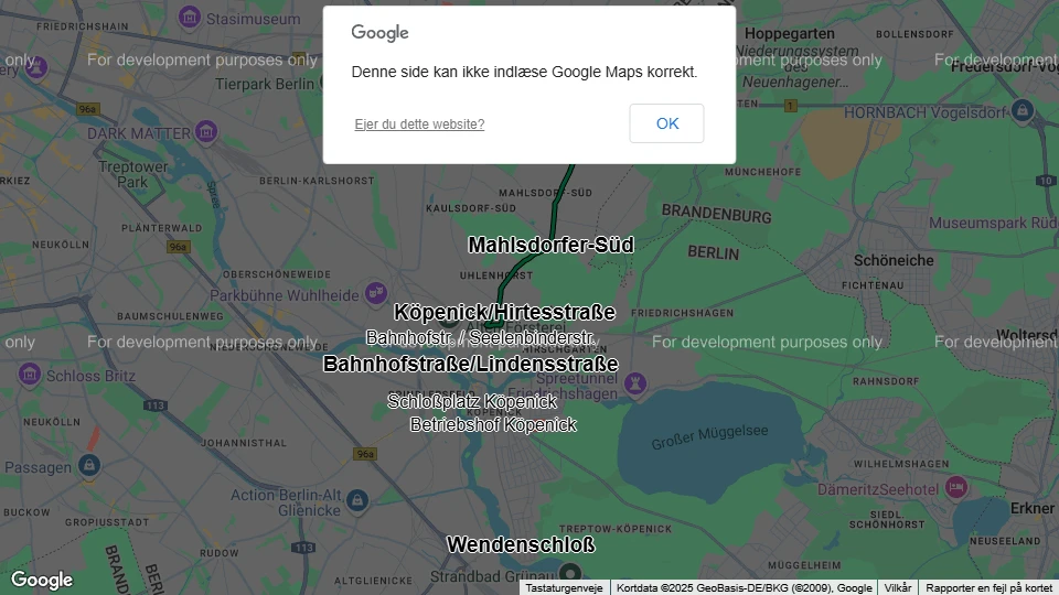Berlin Straßenbahnlinie 62: Köpenick/Hirtesstraße - S Mahlsdorf Linienkarte
