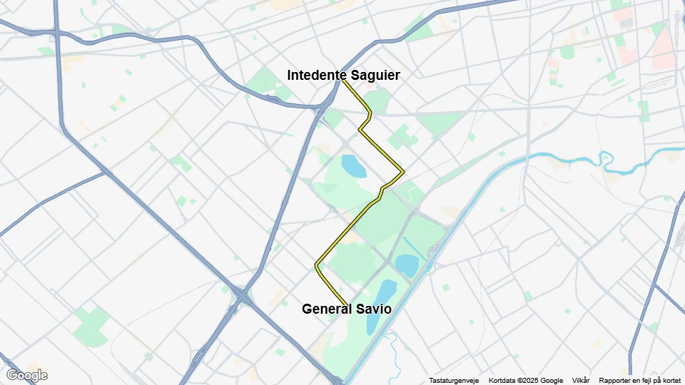Subterráneos de Buenos Aires (SBA) Linienkarte