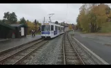 4K CABVIEW: Gråkallbanen Eisenbahn im Herbst St. Olavs gt - Lian 10. Oktober 2020 um 13:0