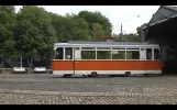 Berliner Reko Strassenbahn Tw 3006 in Crich, UK