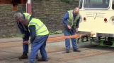 Blackpool Trams – Coronation Tram 304 erleidet auf Tour eine Panne