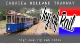 Cabview Holland Electric Museum Straßenbahn Linie Amsterdam (2019)