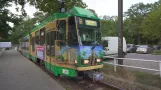 Deutschland, Berlin, Straßenbahn 88 Fahrt vom Goethepark nach Friedrichshafen