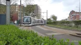 Die Straßenbahn Lille – Roubaix – Tourcoing: Straßenbahnen in Lille, Frankreich 2016