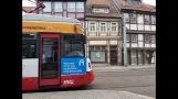 Die Straßenbahnen von Halberstadt, Deutschland