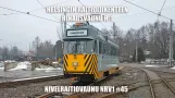 Helsingin Raitioliikenteen Hinausvaunu H-1 ja NRV1 #45