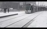 Luxtram - Snow Ride - Allez retour Luxexpo - Bibliotheque (fahrten an Echtzeit)