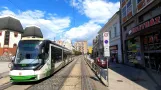 Miskolc-Straßenbahn Nr. 1; Felső-Majláth – Bahnhof Theiß