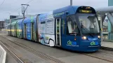 Nottinghamer Straßenbahnen im Einsatz!