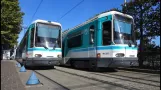 Pariser Straßenbahn – Linie T1 – zwischen La Courneuve und Bobigny
