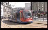 Sheffield Supertram. April 2013 - Straßenbahnen zwischen Stadtzentrum und Middlewood