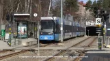 SL Tram Tvärbanan, Alviks strand, Stockholm