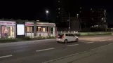Stadtbahn Aarhus am Wasserturm am Randersvej (2023)