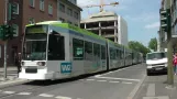 Straßenbahn Düsseldorf - Bahnen auf der Elisabethstraße