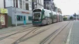 Straßenbahnen im Royal Centre Nottingham (2021)