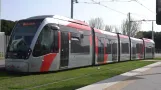 Straßenbahnen in Saragossa, Spanien (2022)