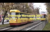 Straßenbahnen Warschau 2021 Linie 31