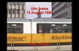 Ulmer Straßenbahnen im Jahr 1990