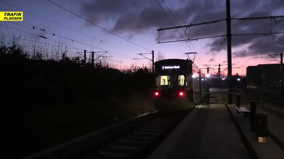 Abendbetrieb der Stadtbahn auf Ring 3