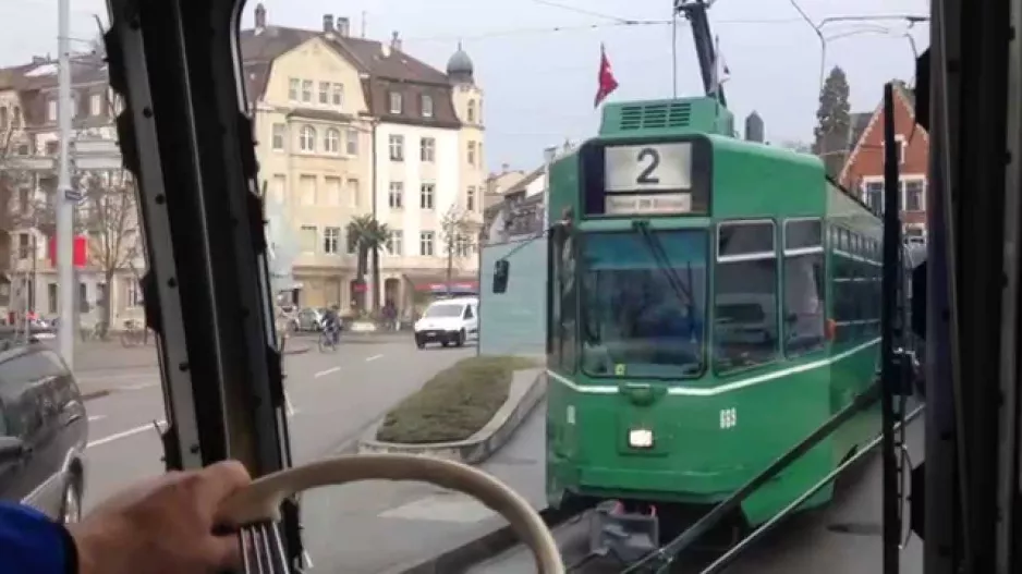 BVB Basel Tram | Linie 15: Bruderholz - Messeplatz