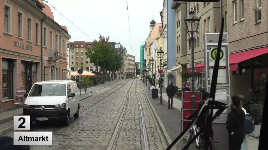 Cottbus Straßenbahn Linie 2 (2021)